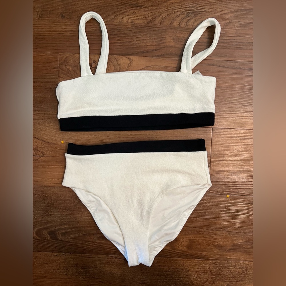 Onia x Theory Bathing Suit Bikini High Waisted